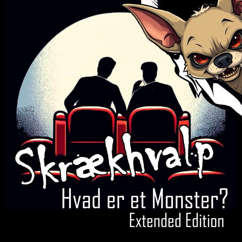 Skrækhvalp 1 logo hvad er et monster